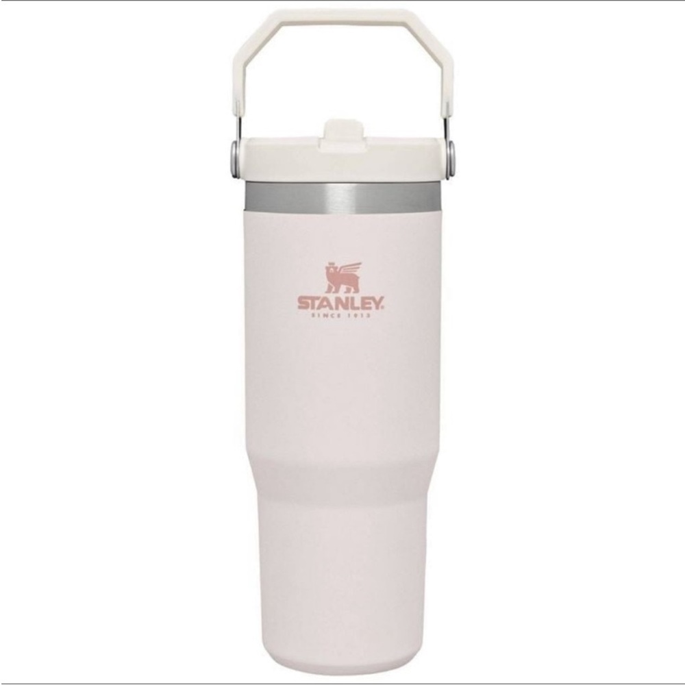 Stanley Rose Quartz 30oz IceFlow Flip Straw Tumbler